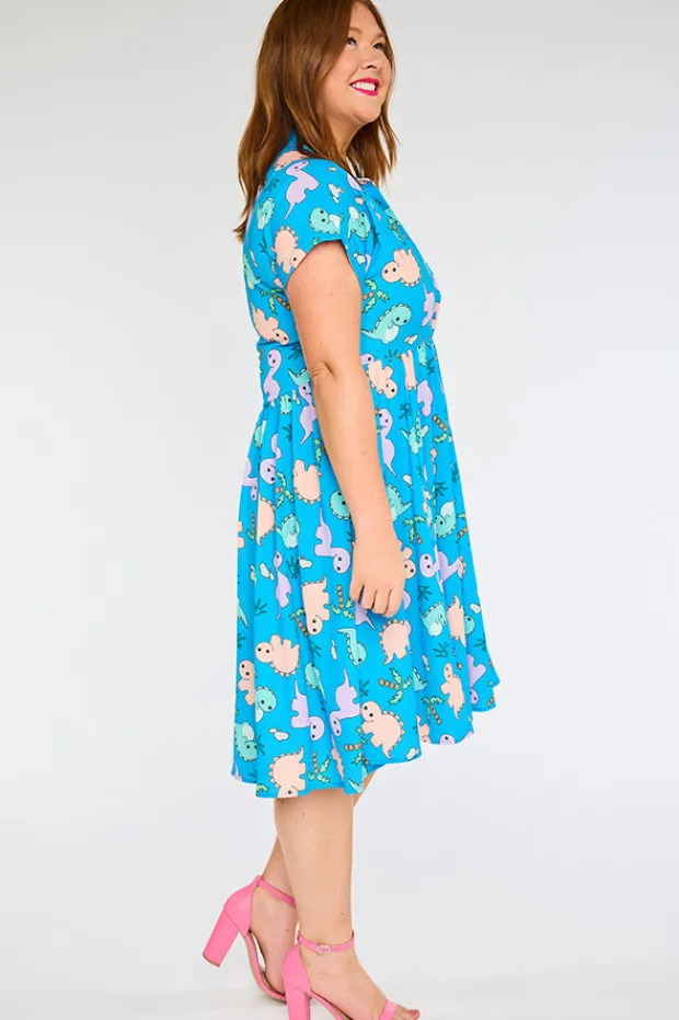 Lorraine Designs Shirt Dresses | Casual Dresses*Frankie Dino Print Dress