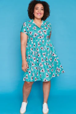Lorraine Designs Casual Dresses | Fit & Flare Dresses*Frankie Green Koala Dress