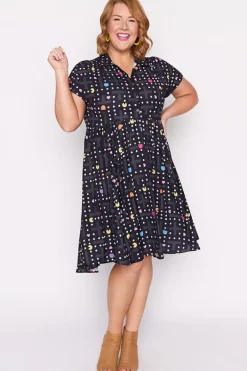 Lorraine Designs Casual Dresses | Shirt Dresses*Frankie Love Pellets Dress