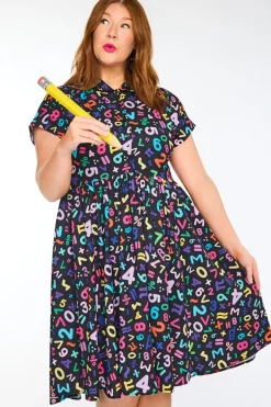 Lorraine Designs Shirt Dresses | Casual Dresses*Frankie Maths Equations Dress