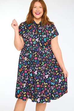 Lorraine Designs Shirt Dresses | Casual Dresses*Frankie Maths Equations Dress