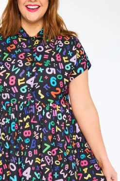 Lorraine Designs Shirt Dresses | Casual Dresses*Frankie Maths Equations Dress
