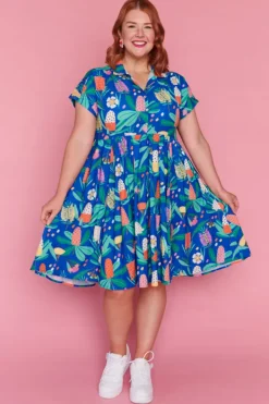 Lorraine Designs Casual Dresses | Shirt Dresses*Frankie Top Teacher Dress