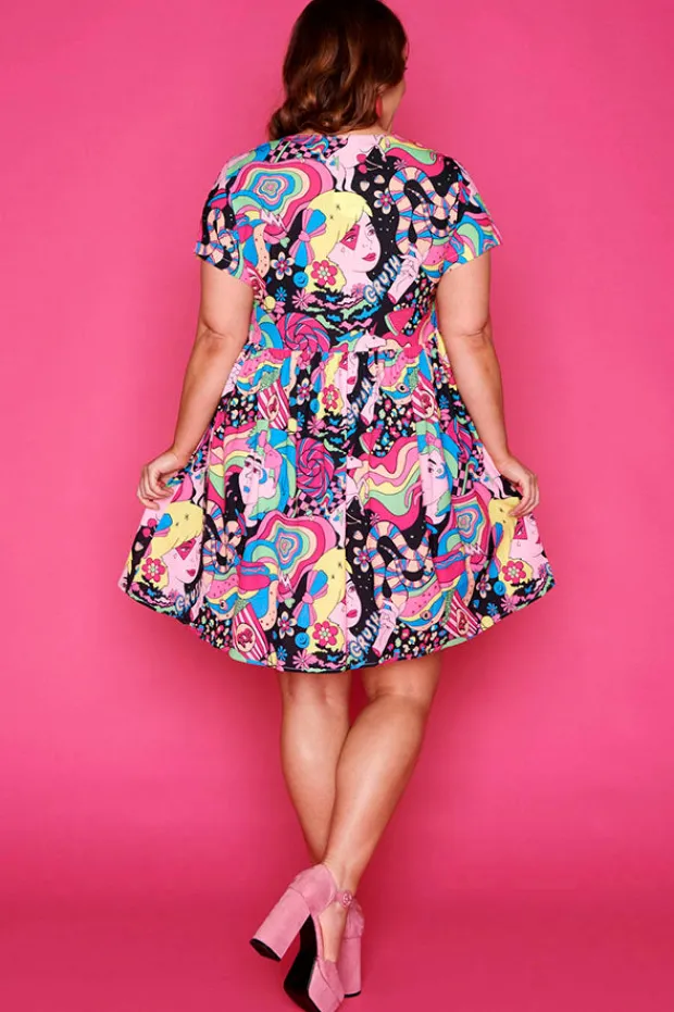 Lorraine Designs Casual Dresses | Shift Dresses*Freya Neon It's Showtime Dress