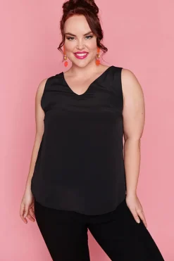 Lorraine Designs Tops*Gabrielle Black Top