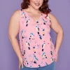 Lorraine Designs Tops*Gabrielle Garden Birds Top