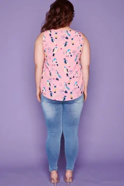 Lorraine Designs Tops*Gabrielle Garden Birds Top