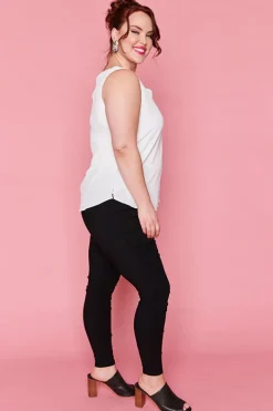 Lorraine Designs Tops*Gabrielle White Top