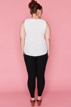 Lorraine Designs Tops*Gabrielle White Top