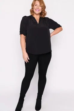 Lorraine Tops*Gianna Black Top