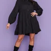 Lorraine Designs Casual Dresses | Shirt Dresses*Ginger Black Dress