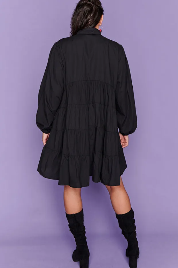 Lorraine Designs Casual Dresses | Shirt Dresses*Ginger Black Dress