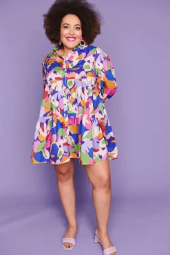 Lorraine Designs Casual Dresses | Shirt Dresses*Ginger Cut Outs Dress