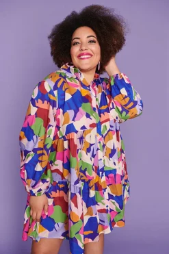 Lorraine Designs Casual Dresses | Shirt Dresses*Ginger Cut Outs Dress