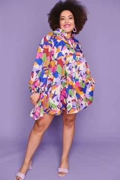 Lorraine Designs Casual Dresses | Shirt Dresses*Ginger Cut Outs Dress