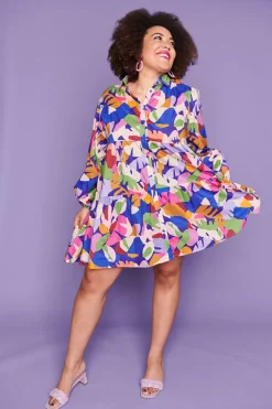 Lorraine Designs Casual Dresses | Shirt Dresses*Ginger Cut Outs Dress