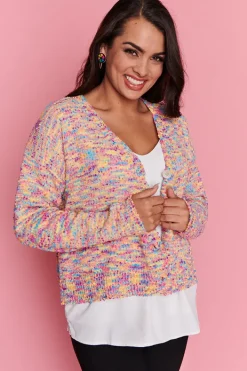 Lorraine Designs Knits & Cardigans*Hallie Bright Candy Cardi