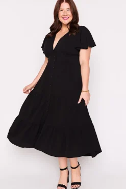 Lorraine Designs Casual Dresses | Fit & Flare Dresses*Heather Black Dress