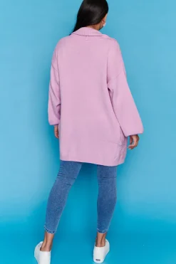 Lorraine Designs Knits & Cardigans*Helena Lilac Knit Cardi