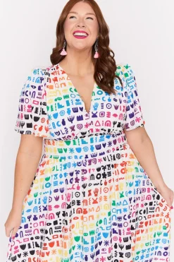 Lorraine Designs Casual Dresses | Fit & Flare Dresses*Imogen Symbolism Dress