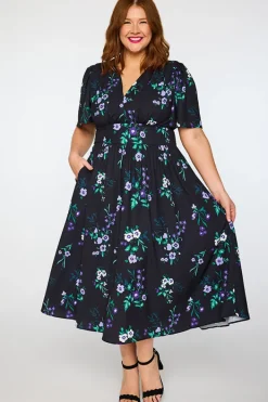 Lorraine Designs Casual Dresses*Imogen Violet Night Dress