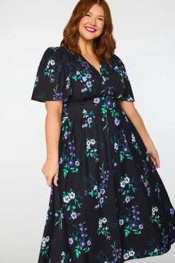Lorraine Designs Casual Dresses*Imogen Violet Night Dress