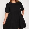 Lorraine Designs Casual Dresses | Shift Dresses*Isadora Black Dress