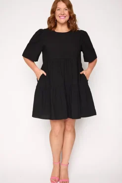 Lorraine Designs Casual Dresses | Shift Dresses*Isadora Black Dress