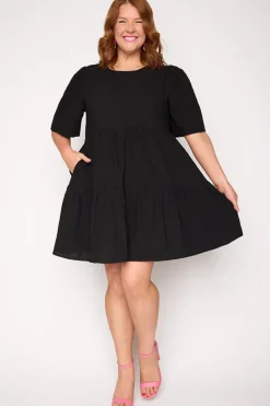 Lorraine Designs Casual Dresses | Shift Dresses*Isadora Black Dress