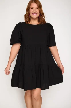 Lorraine Designs Casual Dresses | Shift Dresses*Isadora Black Dress