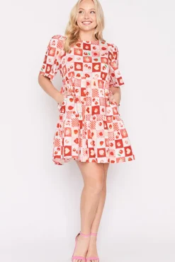 Lorraine Designs Shift Dresses | Casual Dresses*Isadora Cherry Pop Dress