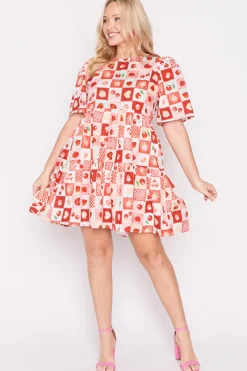 Lorraine Designs Shift Dresses | Casual Dresses*Isadora Cherry Pop Dress