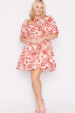 Lorraine Designs Shift Dresses | Casual Dresses*Isadora Cherry Pop Dress