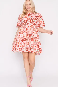 Lorraine Designs Shift Dresses | Casual Dresses*Isadora Cherry Pop Dress