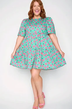 Lorraine Designs Shift Dresses | Loose Dresses*Isadora Pink Petal Dress