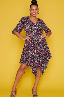 White Closet Casual Dresses | Fit & Flare Dresses*Italy Jazzy Leopard Dress*