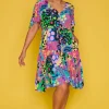 Label of Love Casual Dresses | Fit & Flare Dresses*Ivana Electric Leopard Dress