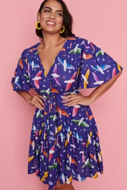 Lorraine Casual Dresses | Loose Dresses*Ivana Rainbow Crackle Dress