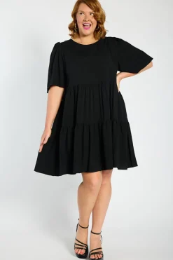 YD International Shift Dresses | Loose Dresses*Izzie Black Dress