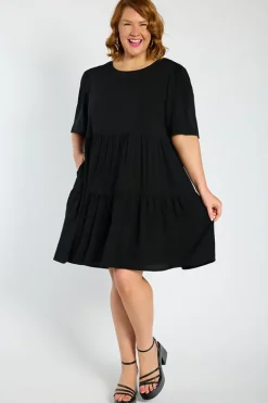 YD International Shift Dresses | Loose Dresses*Izzie Black Dress