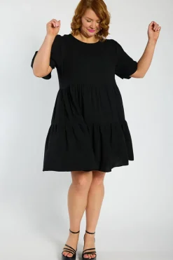 YD International Shift Dresses | Loose Dresses*Izzie Black Dress