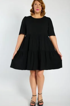 YD International Shift Dresses | Loose Dresses*Izzie Black Dress