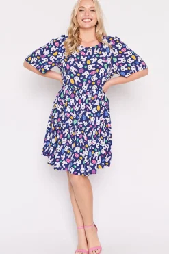 Lorraine Designs Shift Dresses | Loose Dresses*Izzie Bunny Trail Easter Dress