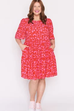 YD International Shift Dresses | Loose Dresses*Izzie Candy Apple Dress
