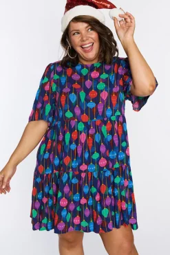 Lorraine Designs Shift Dresses | Loose Dresses*Izzie Christmas Ornaments Dress