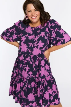 YD International Shift Dresses | Loose Dresses*Izzie Contrast Ivy Dress