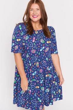 Lorraine Designs Shift Dresses | Loose Dresses*Izzie Happy Health Dress