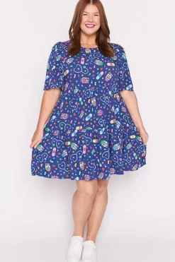 Lorraine Designs Shift Dresses | Loose Dresses*Izzie Happy Health Dress