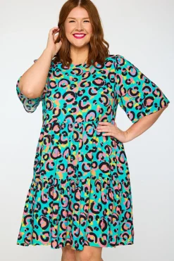 YD International Shift Dresses | Loose Dresses*Izzie Little Party Leopard Dress