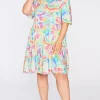 YD International Shift Dresses | Loose Dresses*Izzie Rainbow Garden Dress